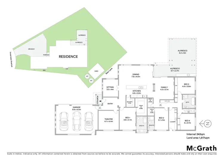 Floorplan of Homely house listing, 10 Inverness Avenue, Mudgee NSW 2850