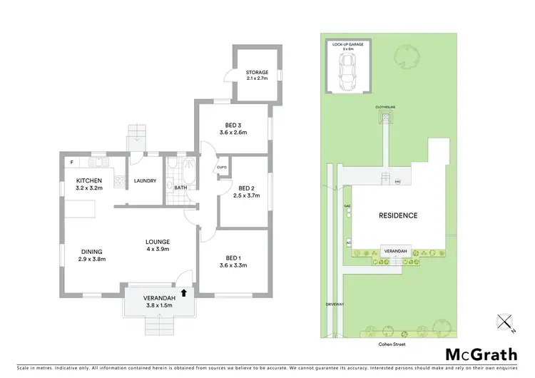 Floorplan of Homely house listing, 18 Cohen Street, Mudgee NSW 2850