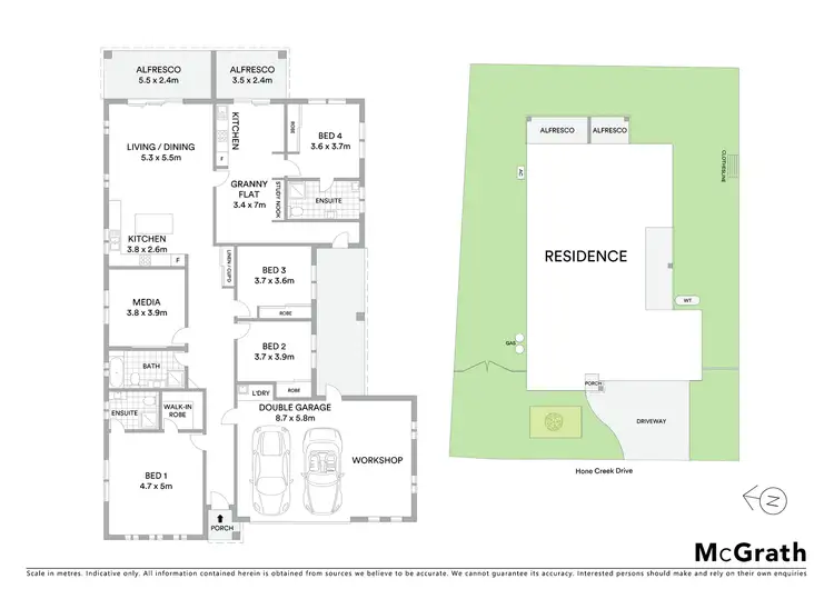 Floorplan of Homely house listing, 15 Hone Creek Drive, Mudgee NSW 2850