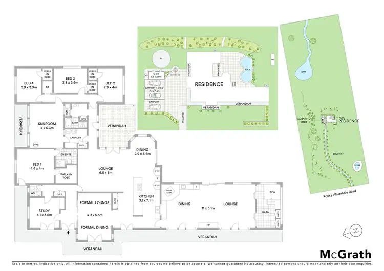 Floorplan of Homely rural property listing, 217 Rocky Waterhole Road, Mudgee NSW 2850