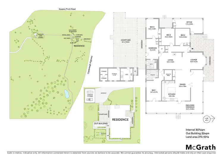 Floorplan of Homely rural property listing, 470 Castlereagh Highway, Mudgee NSW 2850
