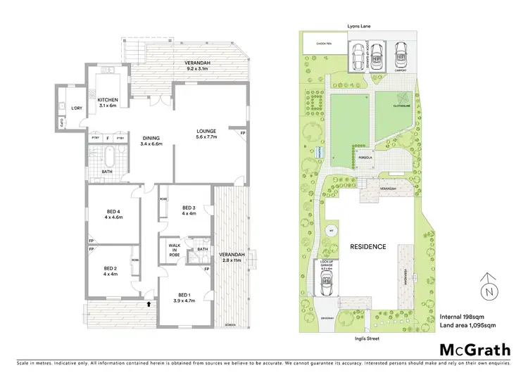 Floorplan of Homely house listing, 46 Inglis Street, Mudgee NSW 2850