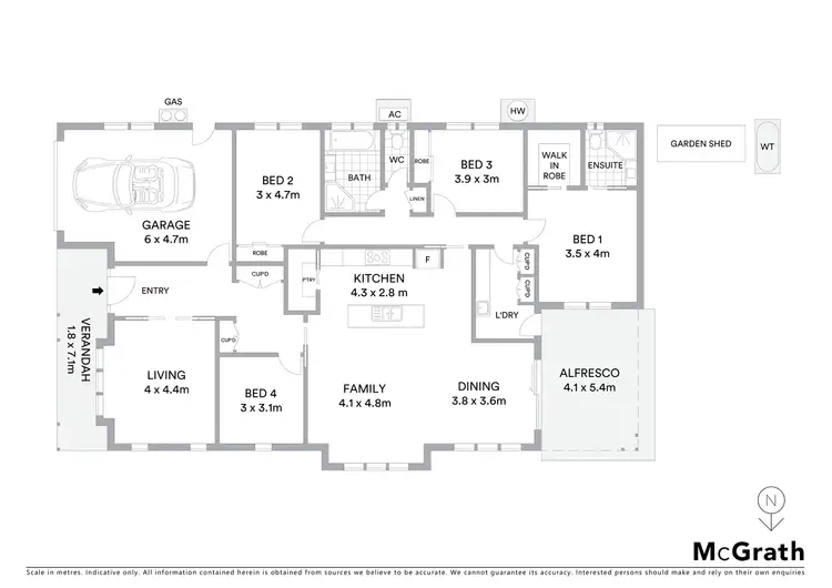 Floorplan of Homely house listing, 16 Robertson Street, Mudgee NSW 2850