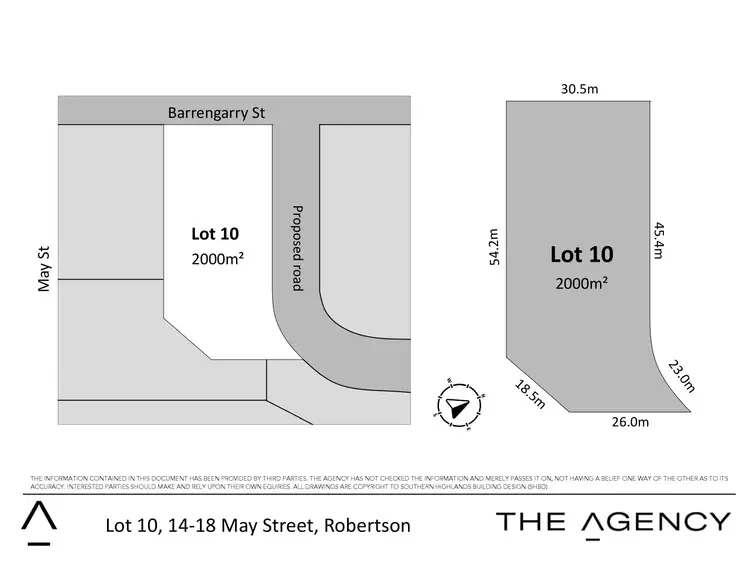 Floorplan of Homely land listing, LOT 10, 14-18 May Street, Robertson NSW 2577