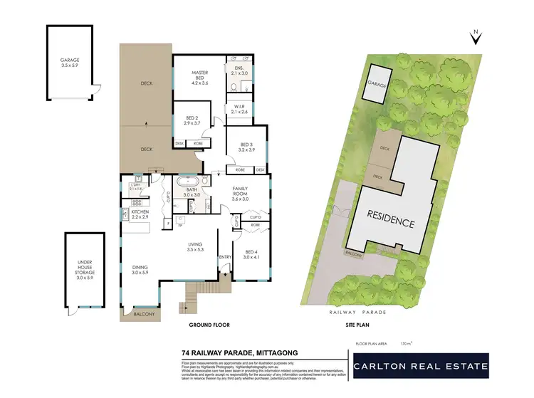 Floorplan of Homely house listing, 74 Railway Parade, Mittagong NSW 2575