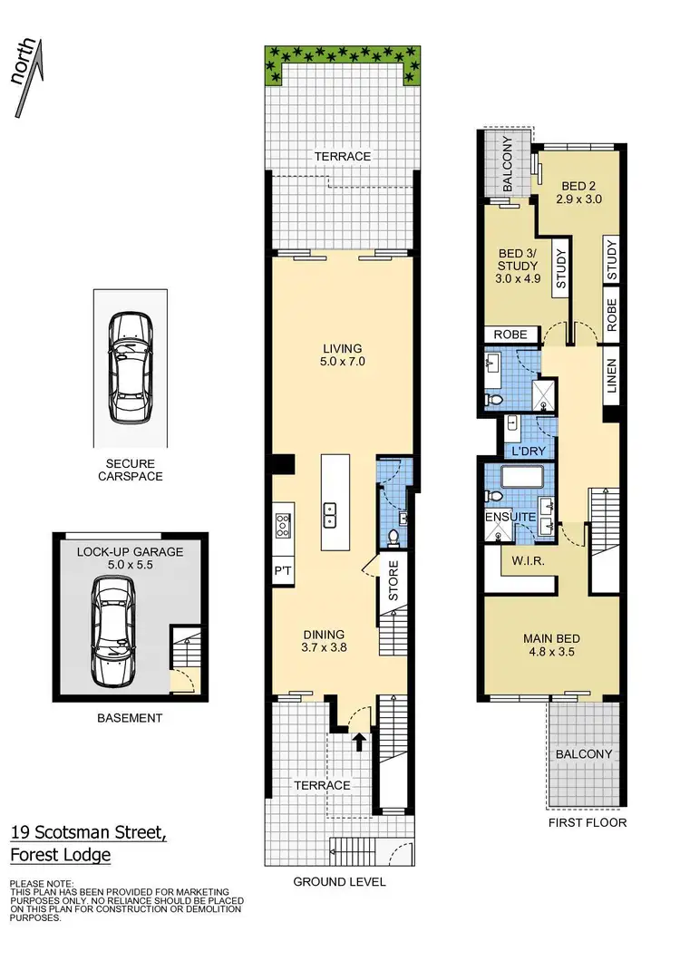 Floorplan of Homely house listing, 19 Scotsman Street, Forest Lodge NSW 2037
