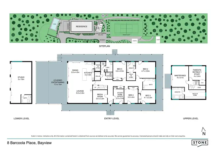Floorplan of Homely house listing, 8 Barcoola Place, Bayview NSW 2104