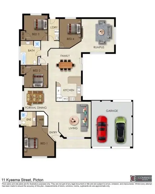 Floorplan of Homely house listing, 11 Kyeema Street, Picton NSW 2571