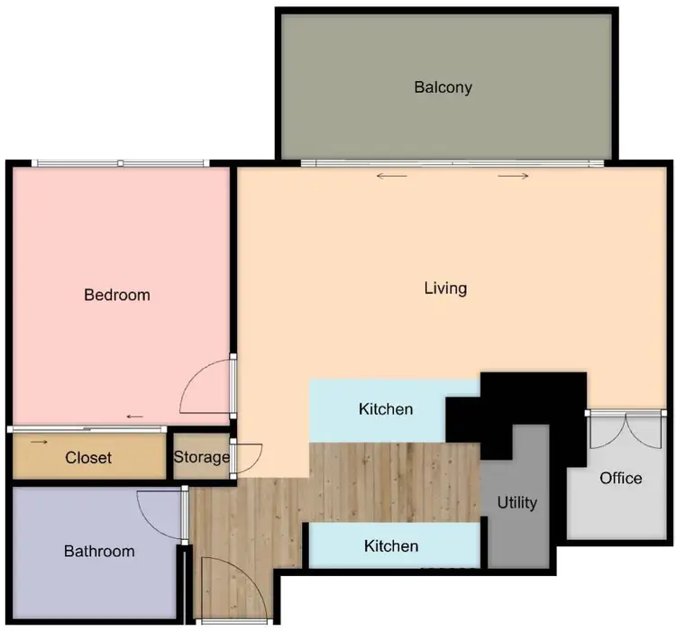 Floorplan of Homely apartment listing, 718/5 Alma Road, Macquarie Park NSW 2113