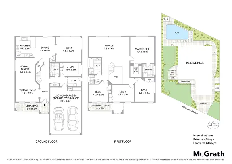 Floorplan of Homely house listing, 38 Leichhardt Crescent, Sylvania NSW 2224