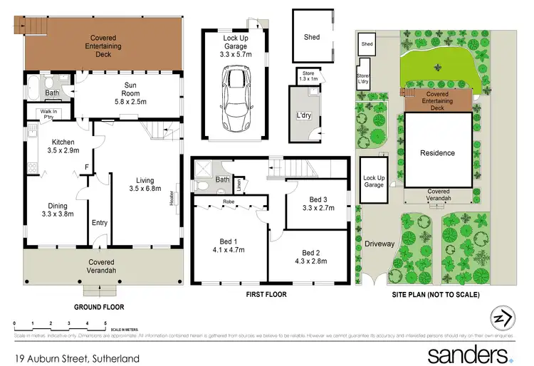 Floorplan of Homely house listing, 19 Auburn Street, Sutherland NSW 2232