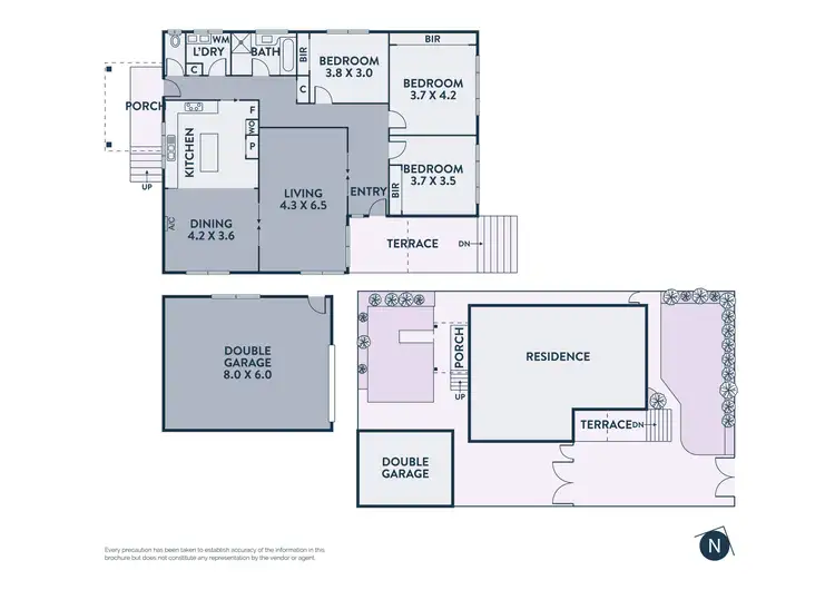 Floorplan of Homely house listing, 5 Sherwood Drive, Thomastown VIC 3074