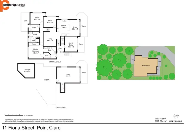 Floorplan of Homely house listing, 11 Fiona Street, Point Clare NSW 2250