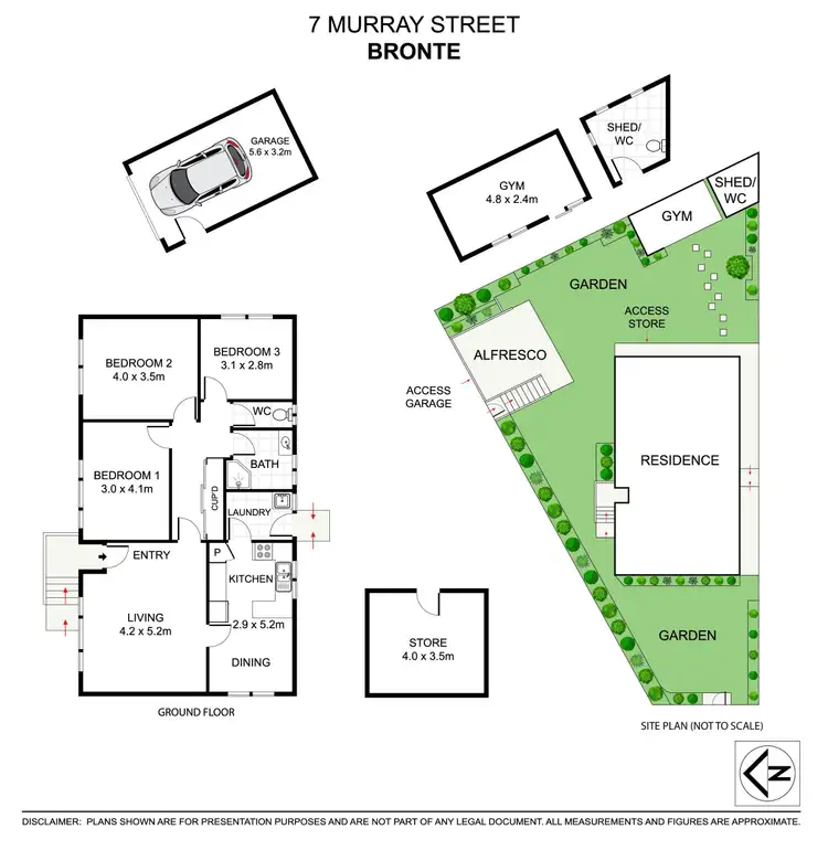 Floorplan of Homely house listing, 7 Murray Street, Bronte NSW 2024