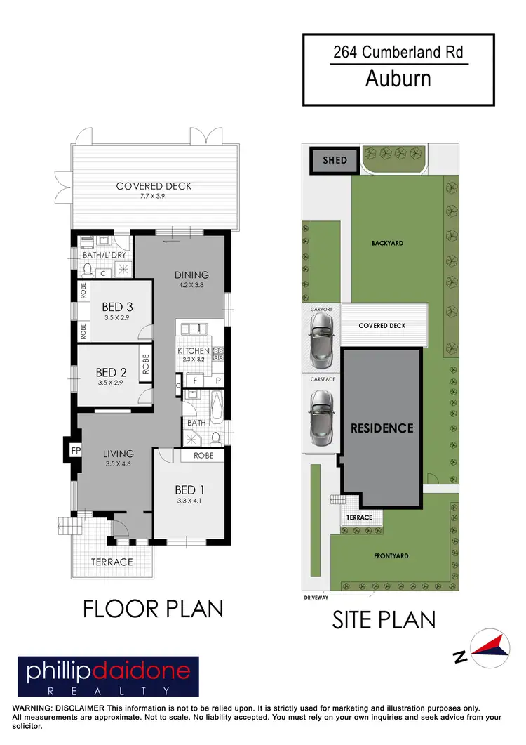 Floorplan of Homely house listing, 264 Cumberland Road, Auburn NSW 2144
