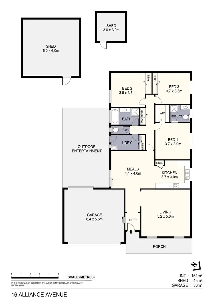 Floorplan of Homely house listing, 16 Alliance Avenue, California Gully VIC 3556