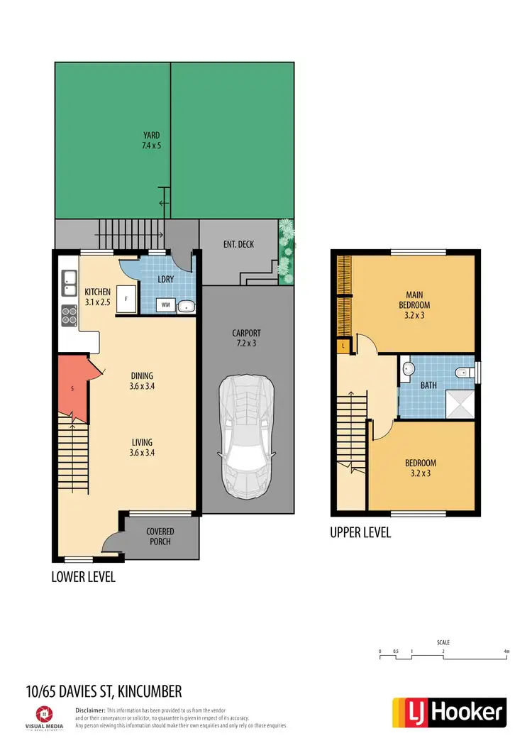 Floorplan of Homely townhouse listing, 10/63-65 Davies Street, Kincumber NSW 2251