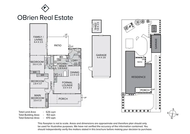 Floorplan of Homely house listing, 4 David Street, Mordialloc VIC 3195