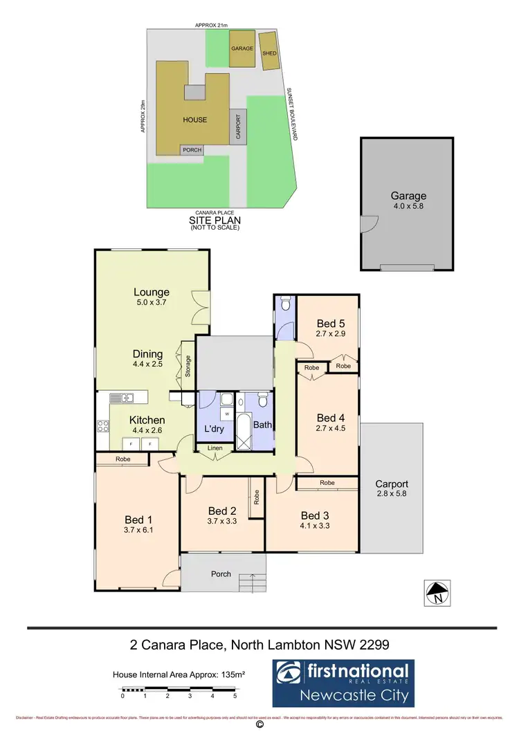 Floorplan of Homely house listing, 2 Canara Place, North Lambton NSW 2299