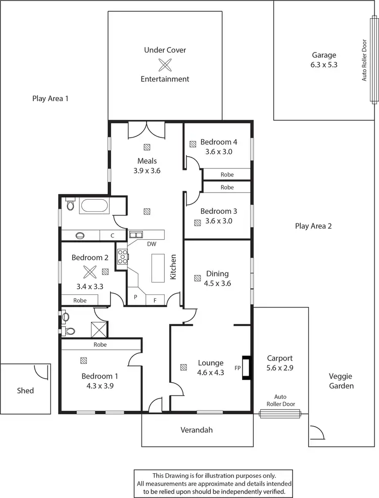 Floorplan of Homely house listing, 31 Gurrs Road, Beulah Park SA 5067