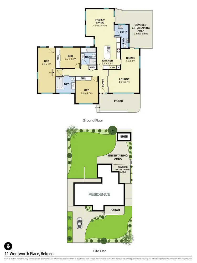 Floorplan of Homely house listing, 11 Wentworth Place, Belrose NSW 2085