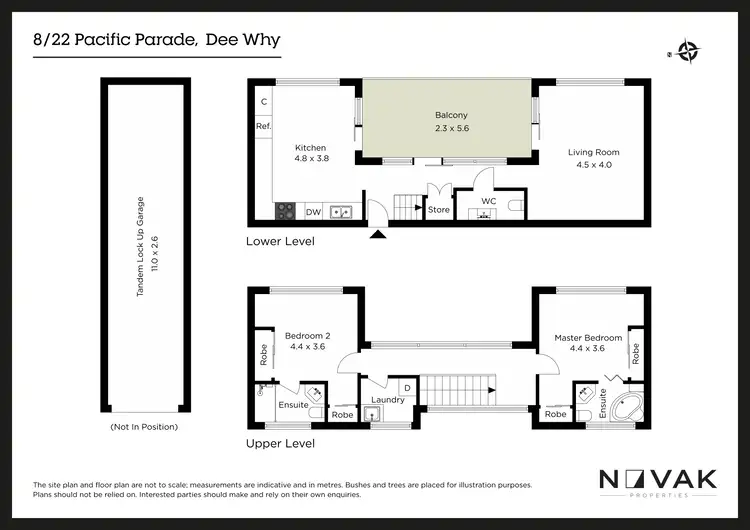 Floorplan of Homely apartment listing, 8/22 Pacific Parade, Dee Why NSW 2099