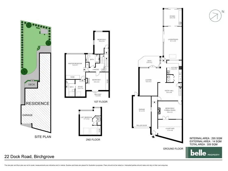 Floorplan of Homely house listing, 22 Dock Road, Birchgrove NSW 2041