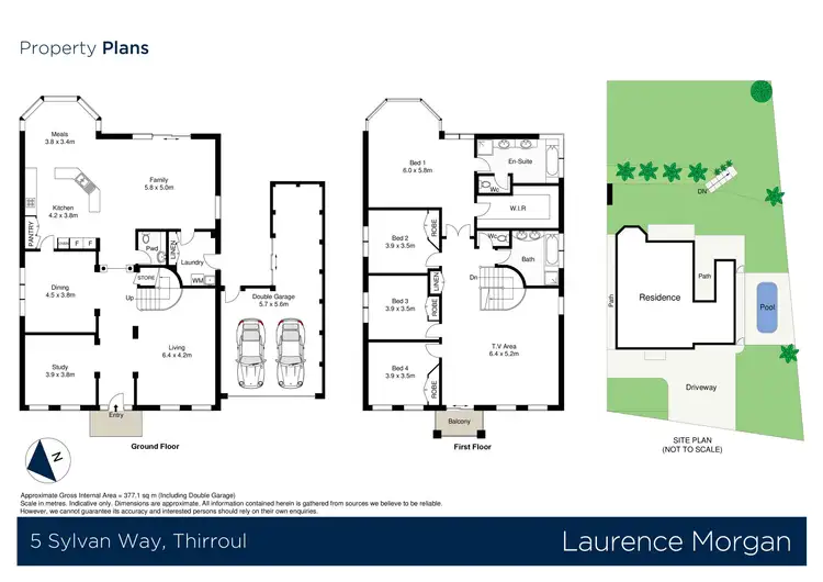 Floorplan of Homely house listing, 5 Sylvan Way, Thirroul NSW 2515