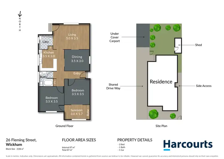 Floorplan of Homely house listing, 26 Fleming Street, Wickham NSW 2293