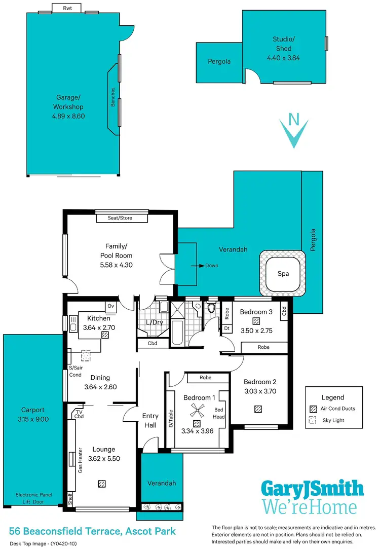 Floorplan of Homely house listing, 56 Beaconsfield Terrace, Ascot Park SA 5043