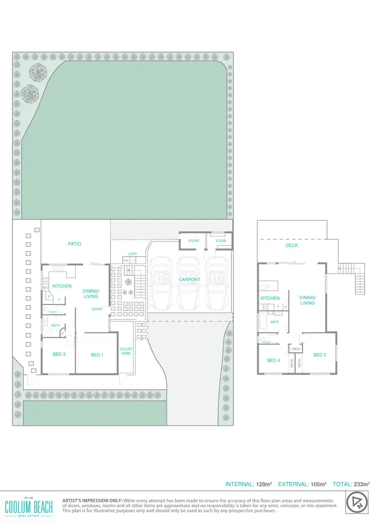 Floorplan of Homely house listing, 6 Tharra Street, Coolum Beach QLD 4573