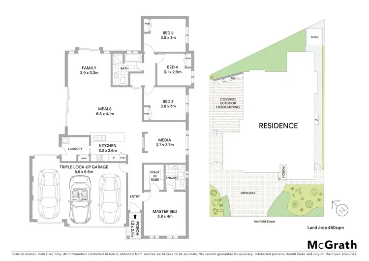 Floorplan of Homely house listing, 26 Annfield Street, Kellyville Ridge NSW 2155
