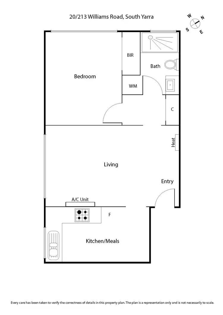 Floorplan of Homely apartment listing, 20/213 Williams Road, South Yarra VIC 3141