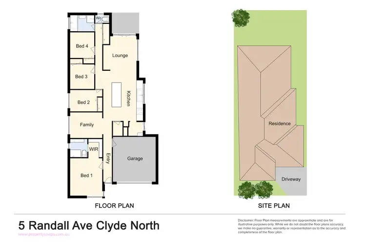 Floorplan of Homely house listing, 5 Randall Avenue, Clyde North VIC 3978