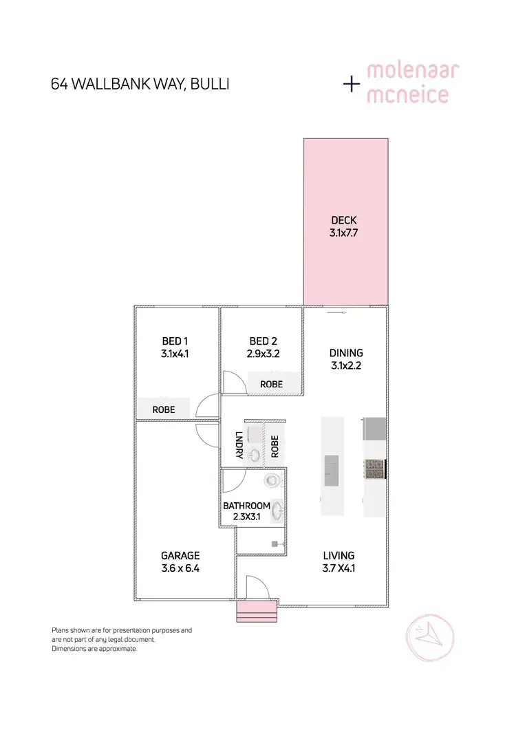 Floorplan of Homely house listing, 64 Wallbank Way, Bulli NSW 2516