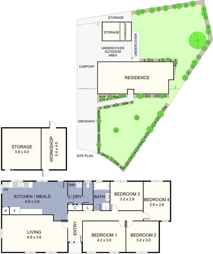 Floorplan of Homely house listing, 11 Humevale Court, Meadow Heights VIC 3048
