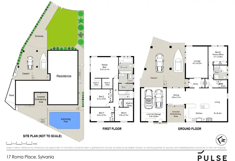 Floorplan of Homely house listing, 17 Roma Place, Sylvania NSW 2224