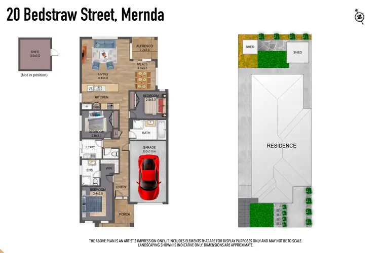 Floorplan of Homely house listing, 20 Bedstraw Street, Mernda VIC 3754