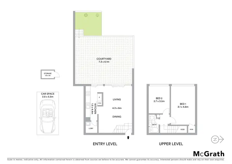 Floorplan of Homely townhouse listing, 10/28 Busaco Road, Marsfield NSW 2122