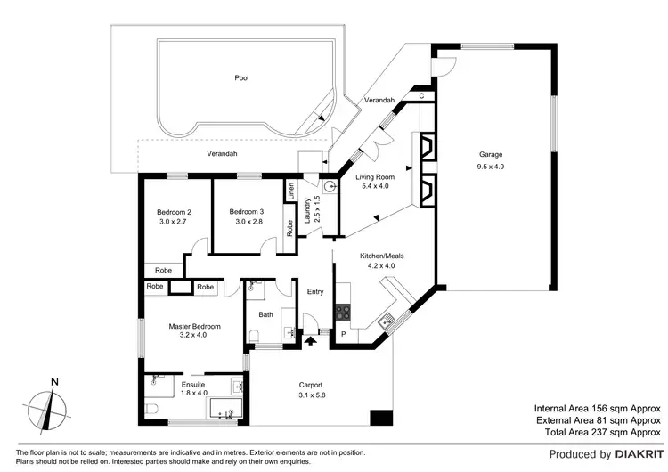 Floorplan of Homely unit listing, 2/7 Beaver Street, Ocean Grove VIC 3226