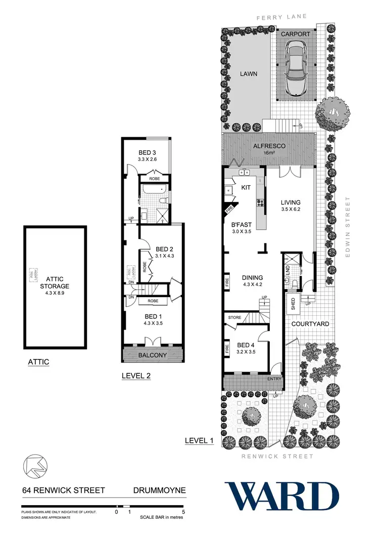 Floorplan of Homely house listing, 64 Renwick Street, Drummoyne NSW 2047