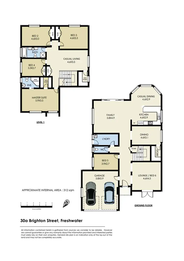 Floorplan of Homely house listing, 30a Brighton Street, Freshwater NSW 2096