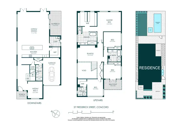 Floorplan of Homely house listing, 37 Frederick Street, Concord NSW 2137