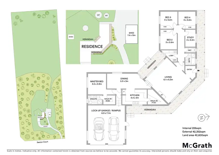 Floorplan of Homely house listing, 56 Sexton Court, Gordon VIC 3345