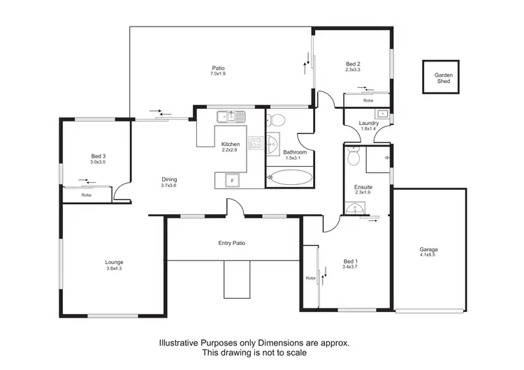 Floorplan of Homely house listing, 29 Silky Oak Court, Mooroobool QLD 4870