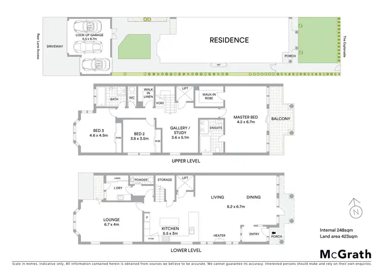 Floorplan of Homely house listing, 55A The Esplanade, Drumcondra VIC 3215