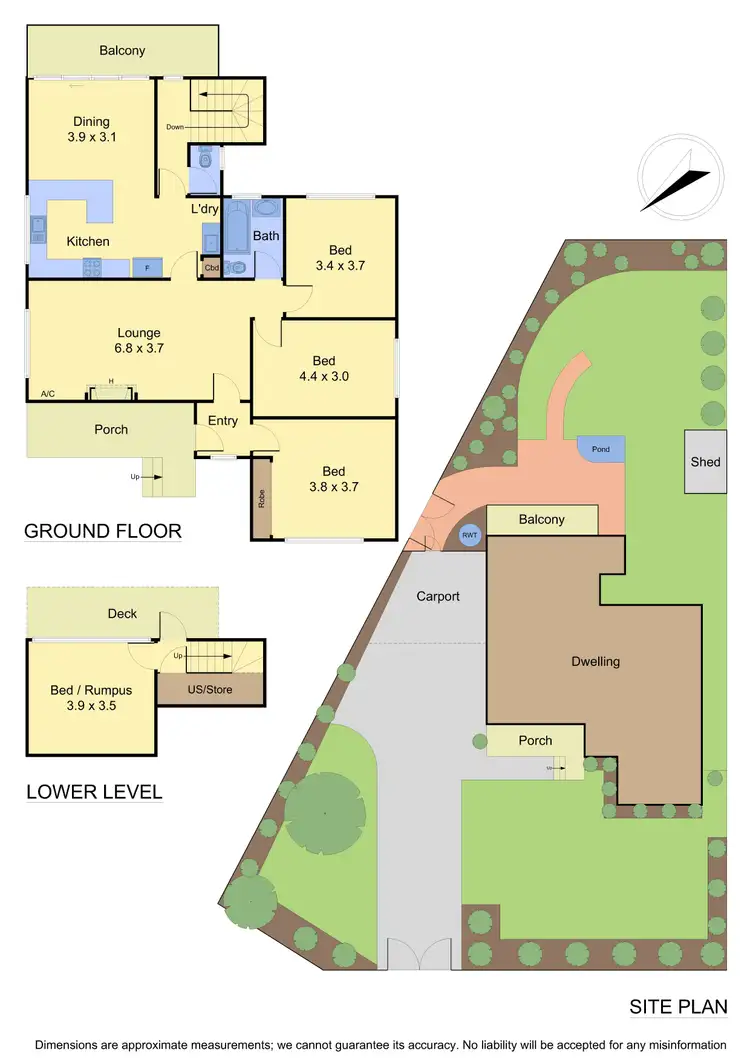 Floorplan of Homely house listing, 28 Peters Street, Watsonia VIC 3087