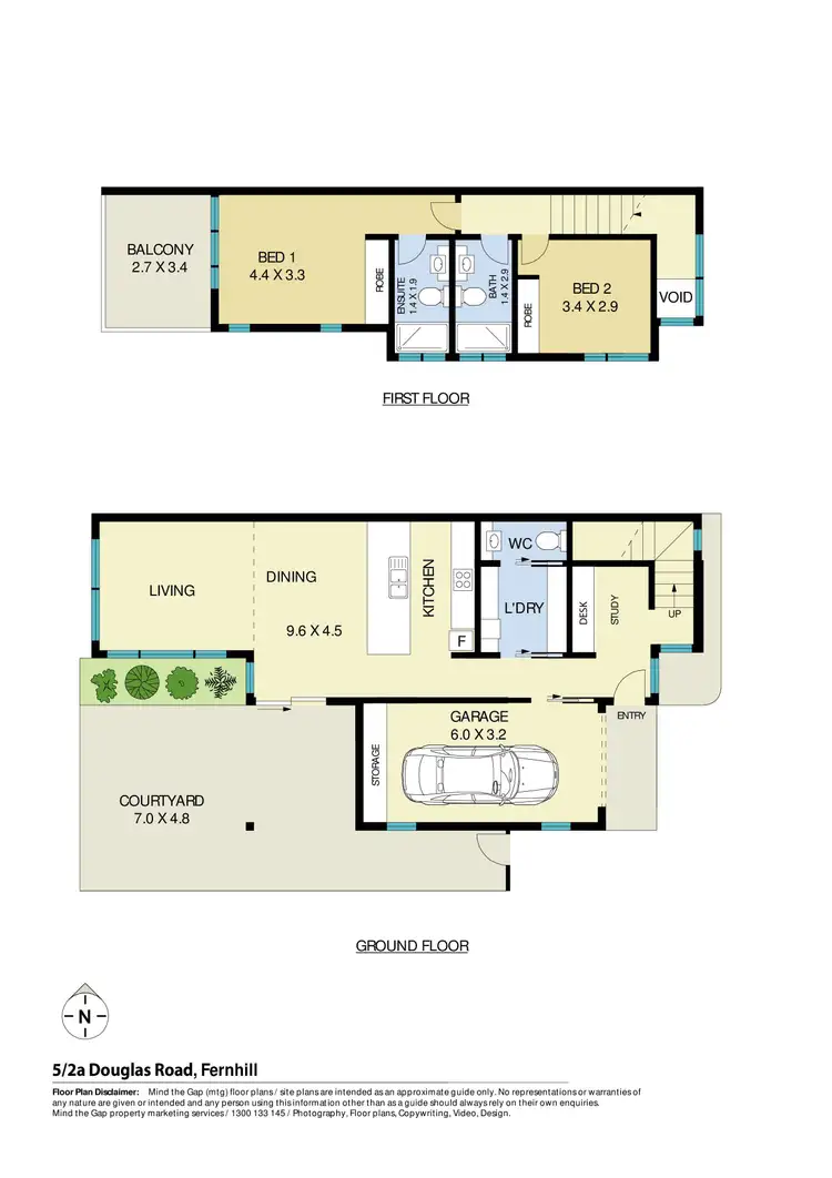 Floorplan of Homely townhouse listing, 5/2a Douglas Road, Fernhill NSW 2519