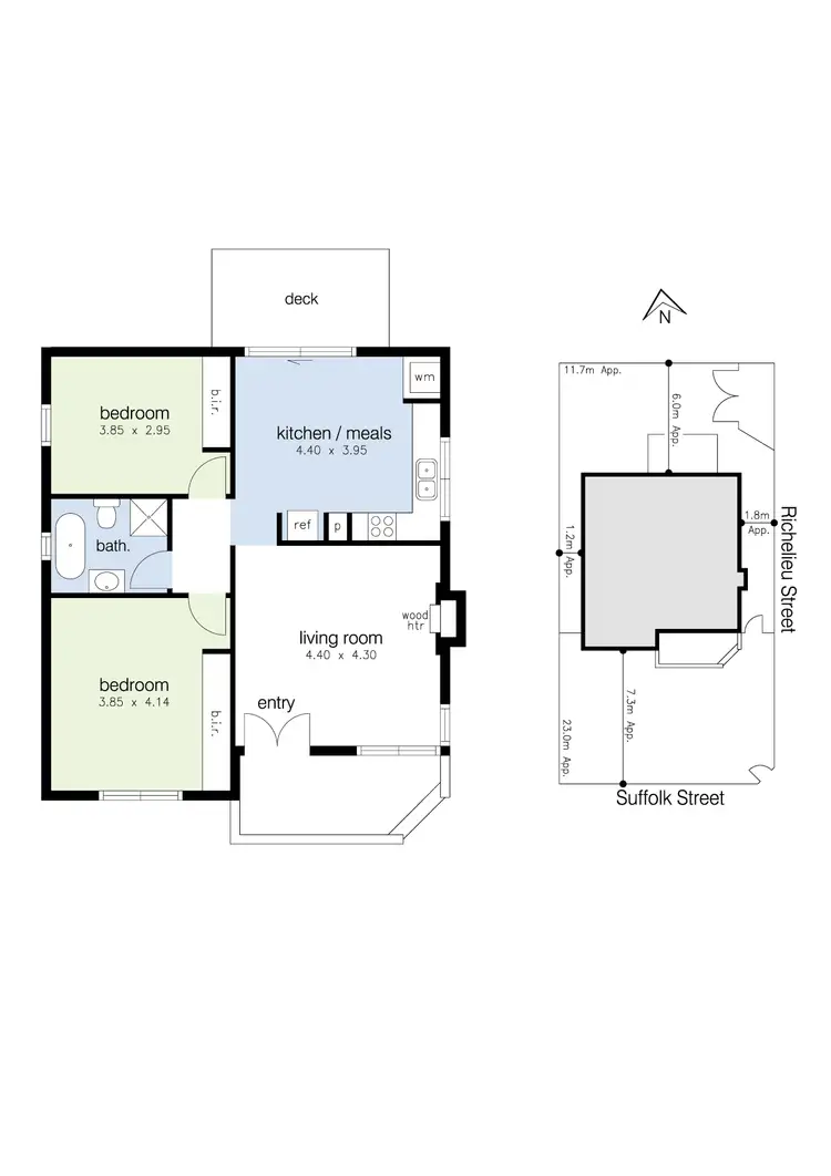 Floorplan of Homely house listing, 92 Suffolk Street, Maidstone VIC 3012