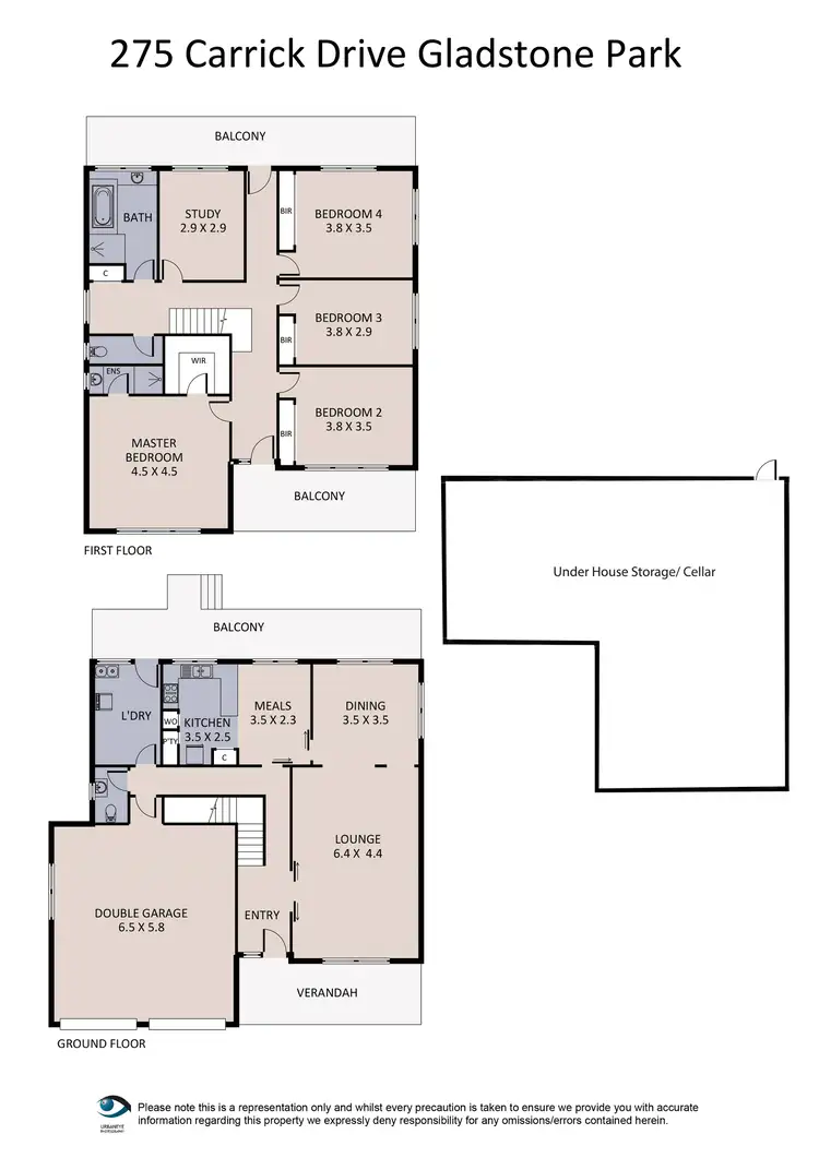 Floorplan of Homely house listing, 275 Carrick Drive, Gladstone Park VIC 3043